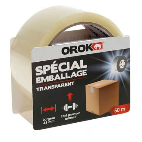 Orok Adhésif Emballage Transparent50mx38mm - Orok (1/2)