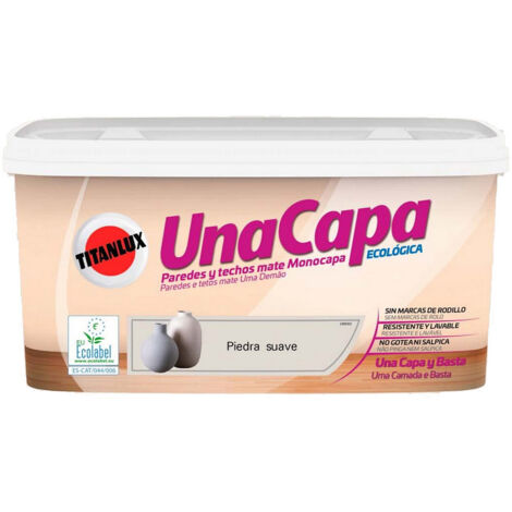 PEINTURE PLAST 1 COUCHE PIERRE S. - 4 L.