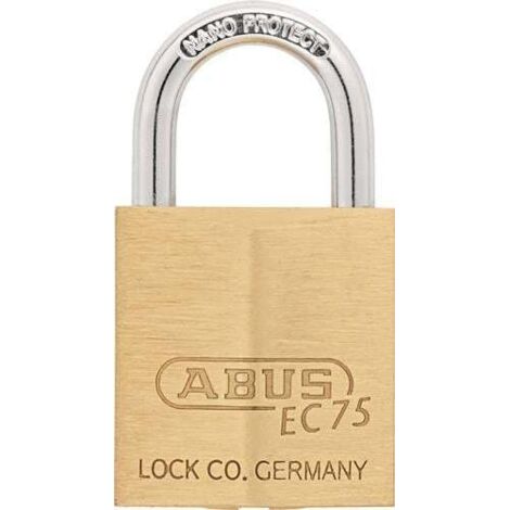 Cadenas à cylindre 75/30 gl.-7341 Corps de serrure L.30mm MS gl.ABUS (1/4)