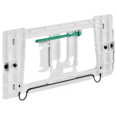 Cadre de fixation pour plaque de commande double touche – Compatible WC suspendus Geberit – Installation facile – Matériaux durables