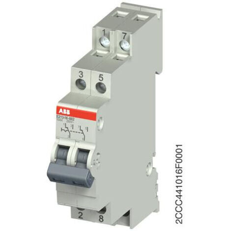 Inverseur compact 2 ouvert-Ferme 16A E213-16-002 2CCA703045R0001 ABB 703045 (1/2)