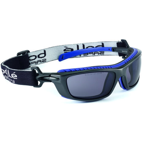 Lunettes de protection Bolle BAXTER, Fumée, Polycarbonate anti-buée, Résistant aux rayures ( Prix pour 1 )