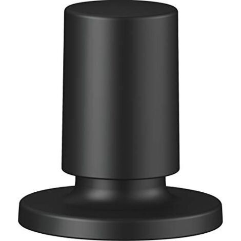 Blanco – Bouton de commande excentrique en métal noir mat – Compatible InFino® – Système de vidage efficace – 238688