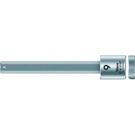 Embout de tournevis 3/8 six pans avec fonction de maintien 9x100mm Wera