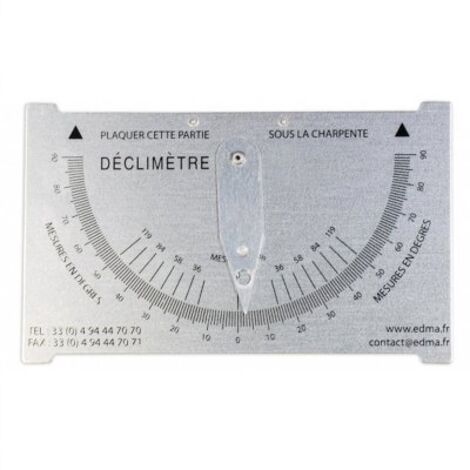 Déclimètre EDMA par FREUND