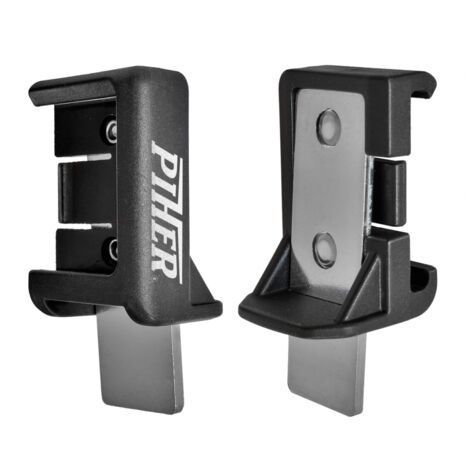 Piher – Set accessoires pour pose parquet Quick – Patin spécial pour installation dans espaces étroits – Support en acier pour points de pression (1/10)