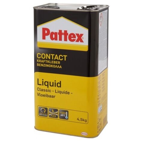 Colle puissante Pattex Classic, Modèle : Bidon de 4,5 kg, Type PCL7W (Par 4)