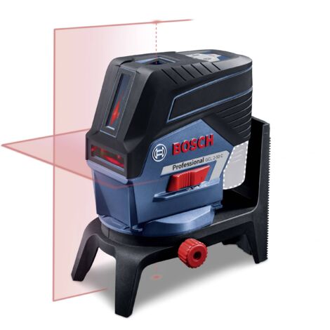 Bosch Professional – Niveau laser GLL 3-80 CG – Lignes laser vertes 360° – Portée 120m avec récepteur – Précision ± 0,2 mm/m – IP54 pour conditions difficiles - GLL 3-80 CG L