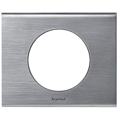 Legrand 069103 Céliane Plaque 3 Postes Inox Brosse 71mm