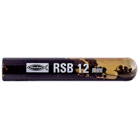 Fischer 10x cartouche de réaction Superbond RSB 12 mini - 518822