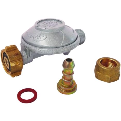 Détendeur pour bouteille BUTANE 1,3KG/h avec tétine M20/150 - écrou bouteille