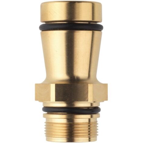 Grohe – Nipple colonnette pour mitigeur thermostatique – Laiton chromé – Filetage gauche – Dimensions 10 x 50 mm – Accessoire salle de bain