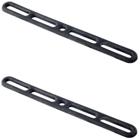Cyclingcolors – Lot de 2 tendeurs caoutchouc élastique 286mm – Système de fixation rapide – Résistance élevée pour remorque et transport sécurisé