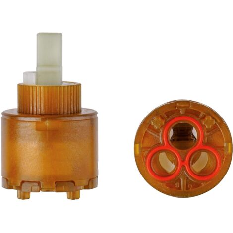 Paini France – Cartouche thermostatique de remplacement 1150014 – Compatible mitigeurs Paini et autres – Ø 35mm pour régulation précise - 53CC956GM