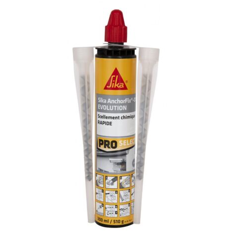 Sika AnchorFix01 Evolution Scellement chimique  Couleur: TON PIERRE
