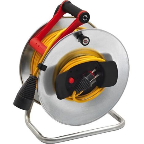 Enrouleur électrique avec rallonge SILVER JARDI-250 - H05VV-F 3G1,5 48,5m (1/5)
