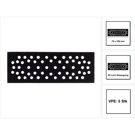 MIRKA 8299702011 Schutzauflage 56 L 70 x 198 mm, 5/Pack (1/5)