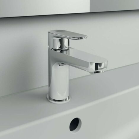 Ideal Standard Cerafine O mitigeur lavabo BC698AA H80, avec garniture de vidage , chromé (1/7)