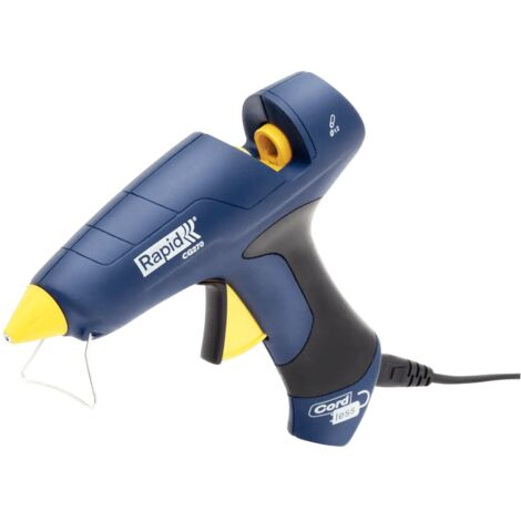 RAPID - CG270 - Pistolet à colle Ø12mm cordon amovible, réparation, décoration et travaux - Sans fil - Pour colle chaude - Blister - (5000425)