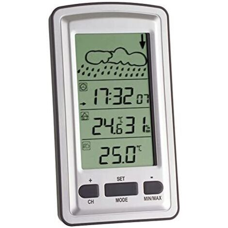 TFA 35.1079 - Station météorologique numérique avec capteur à distance (1/2)