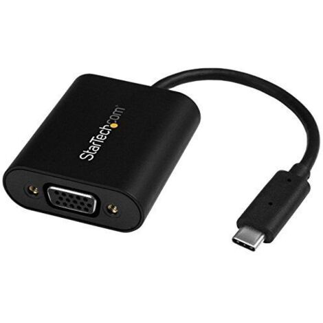StarTech.com Adaptateur USB-C à VGA noir 1920x1200 (1/5)