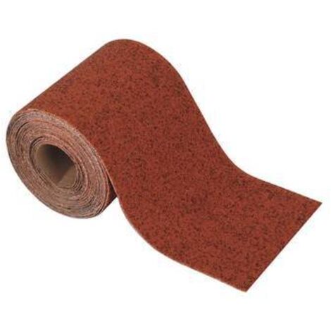 WOLFCRAFT 3173000 ROULEAU DE PAPIER ABRASIF GRAIN 100 5 M X 93 MM