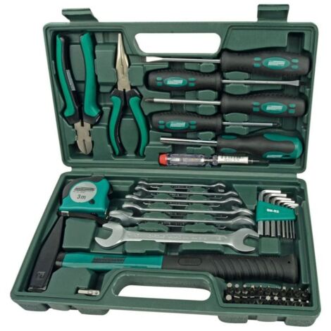 BRÜDER MANNESMANN M29032 COFFRE À OUTILS 47 PIÈCES (1/5)
