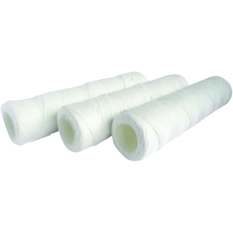 Lot de 3 cartouches filtrantes bobinées 20µ - Taille standard 10"- Durée 6 mois (1/3)