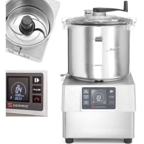Coupe-émulsionneur KE-8V pour hacher, moudre, 8 l, 3000 tr/min, 1500 W - Sammic 1050853 (1/5)