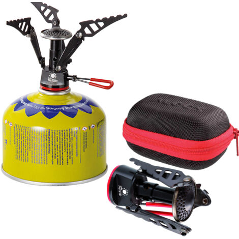 Le réchaud touristique le plus léger pour cartouches de gaz (valve ou filetage) SPARK 80grammes 2,6kW (1/5)