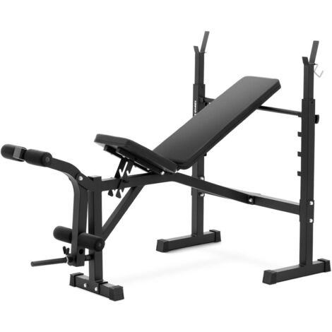 Banc de musculation multifonctionnel Banc musculation jusqu'à 100 kg réglable (1/5)