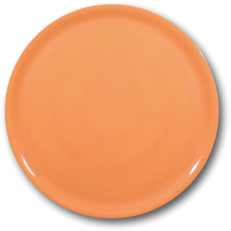 Assiette à pizza en porcelaine Durable Speciale, orange, 330 mm - lot de 6.