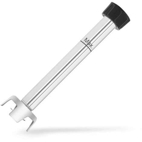 Bras pour mixeur - Royal Catering - Longueur du pied: 300 mm - Matériau: Acier inoxydable (1/4)