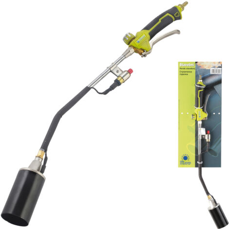 Brûleur à gaz pour toiture de chantier pour isolation au goudron, gaz GPL 35 kW + ALLUMEUR PIEZO
