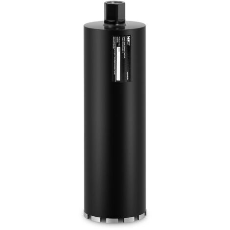 MSW – Scie trépan diamant 132 mm – Longueur 400 mm – Pour béton armé et pierre – Perçage à sec et humide – Revêtement diamanté durable