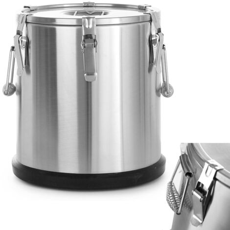 Conteneur isotherme en acier pour le transport des aliments 50 L - Hendi 710319 (1/5)