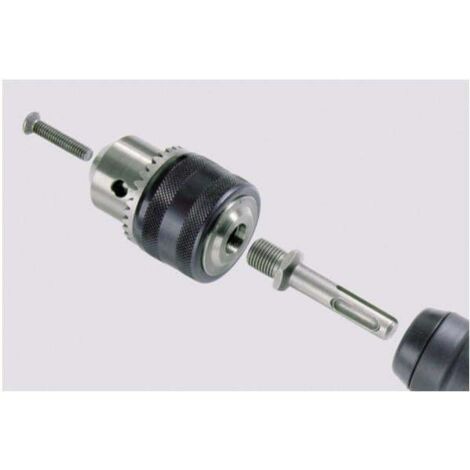 CENTRALE BRICO Wolfcraft - Adaptateur Sds + Pour Mandrin 13 (1/2") X 20 Mm - 2640000 (1/5)