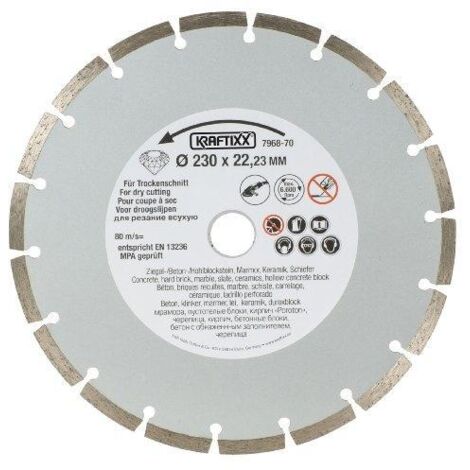 Einhell Disque diamanté Pro 230 mm coupe segmentée (1/2)