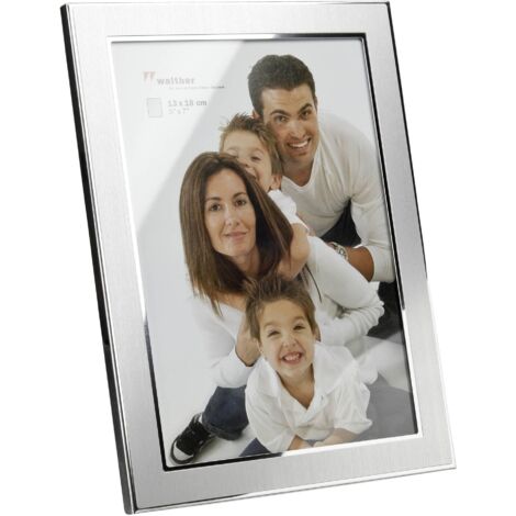 Walther Design Jazz cadre photo argent 13x18 cm