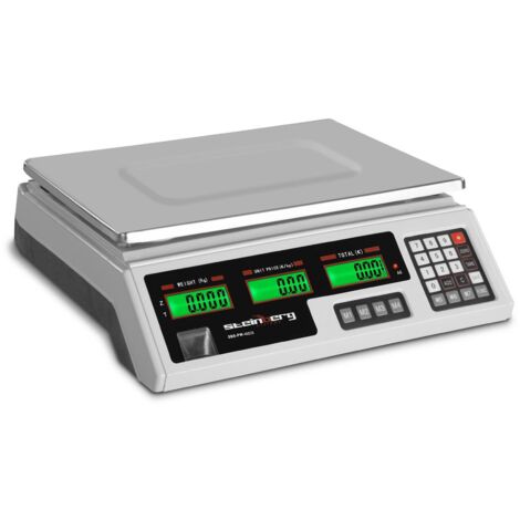 Trieuse pondérale 339x233mm alimentation + batterie 40kg/2g - blanc
