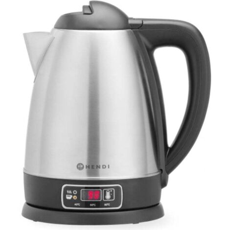 Bouilloire électrique sans fil avec régulation de température, HENDI, 1,8L, 230V/1800W, 221x164x(H)249mm Variante de base (1/5)