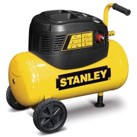 Stanley – Compresseur d'air 10kg – Débit 180L/min – Pression 8 bars – Moteur performant pour chantiers humides et espaces confinés - B6CC304STN004 (1/7)