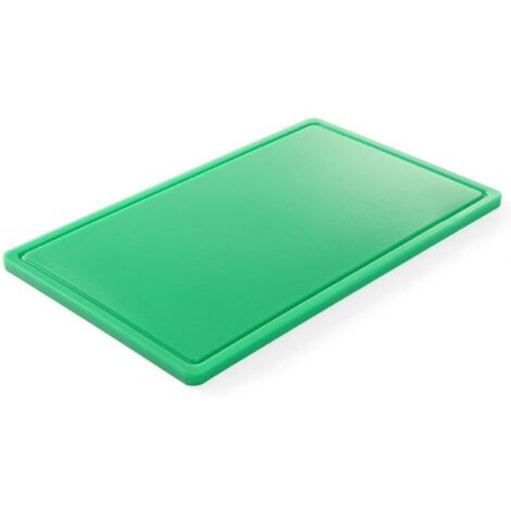 Planche à découper HACCP pour légumes GN 1/2 verte - Hendi 826133