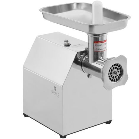 Hachoir à viande de loup professionnel 140 kg/h 230V Royal Catering RCFW 140-850ECO