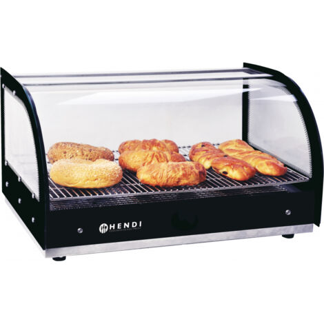 Hendi 273982 Vitrine de table chauffante un niveau