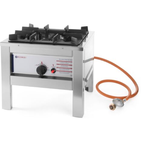 Cuisinière à gaz 1 brûleur Profi Line - Hendi 147108 (1/2)