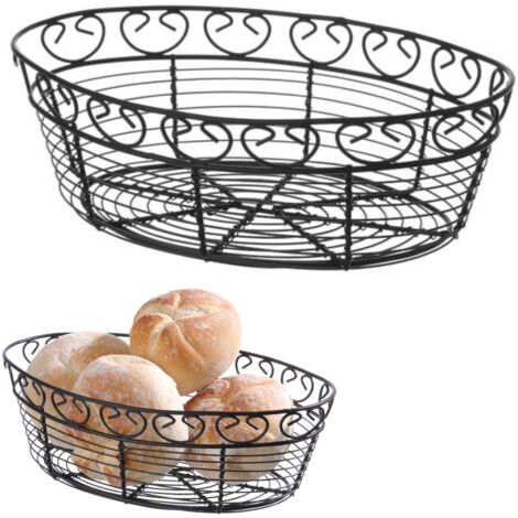 Panier à pain ovale décoratif en fil de fer - Hendi 425879 (1/3)