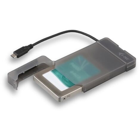 i-tec C31MYSAFEU313 Boîtier de disques de stockage Boîtier disque dur/SSD Noir 2.5" (1/5)
