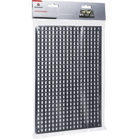 Panneau de rangement perforé 278 mm x 194 mm x 12 mm TOOLCRAFT S32013 (1/2)