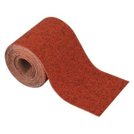 Wolfcraft 1770000 Rouleau de papier abrasif Grain 40 5 x 115 mm